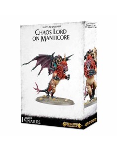 Warhammer Age of Sigmar - Slaves to Darkness: Chaos Lord on Manticore