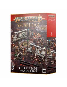 Warhammer Age of Sigmar: Punta de Lanza - Pack de Juego: Fuego y jade