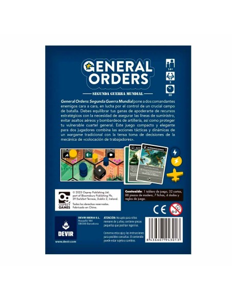 General Orders: Segunda Guerra Mundial (ESPAÑOL)