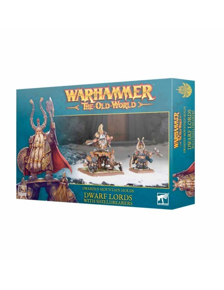 Warhammer: The Old World – Dwarf Lords with Shieldbearers