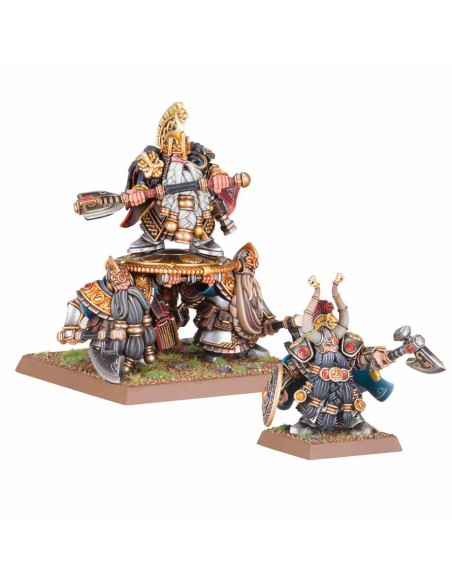 Warhammer: The Old World – Dwarf Lords with Shieldbearers