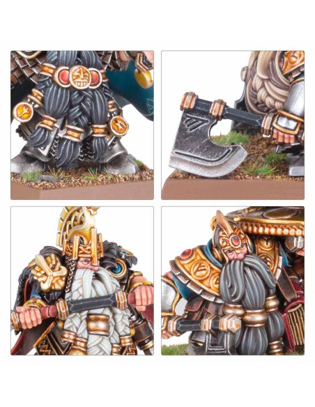 Warhammer: The Old World – Dwarf Lords with Shieldbearers