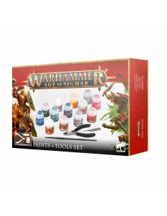 Warhammer Age of Sigmar - Paints + Tools Set