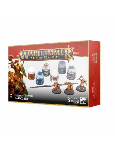 Warhammer Age of Sigmar - Stormcast Eternals Paints Set