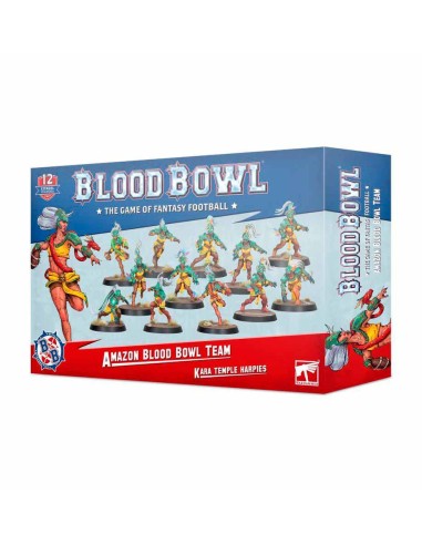 Blood Bowl - Equipo Amazonas: Kara Temple Harpies