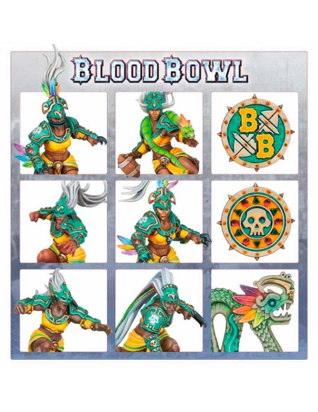 Blood Bowl - Equipo Amazonas: Kara Temple Harpies