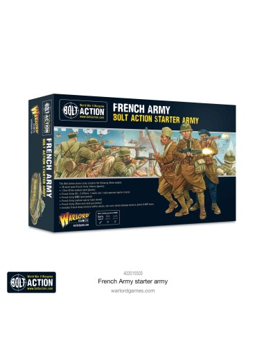 Bolt Action - French Army starter army (INGLÉS)