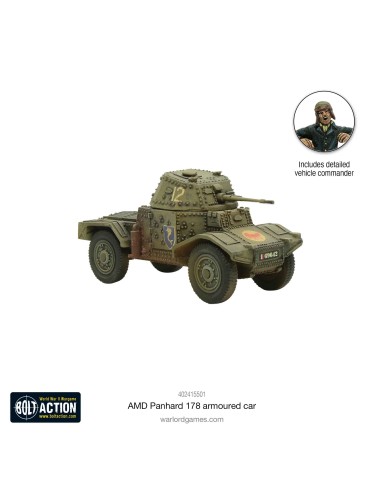 Bolt Action - Panhard 178 armoured car (ENGLISH)