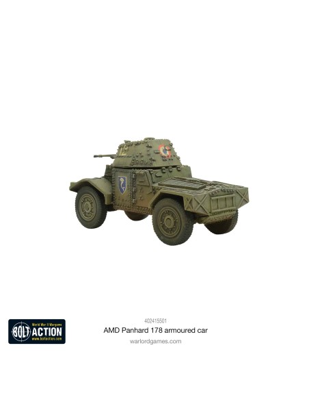 Bolt Action - Panhard 178 armoured car (INGLÉS)