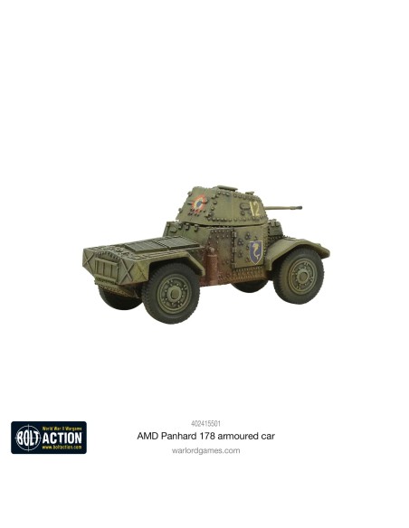 Bolt Action - Panhard 178 armoured car (INGLÉS)