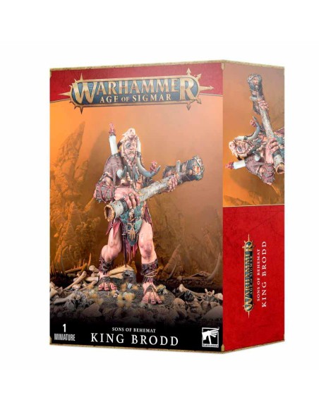 Warhammer Age of Sigmar - Hijos de Behemat: Rey Brodd/Megagargante