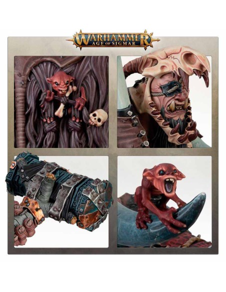 Warhammer Age of Sigmar - Sons of Behemat: King Brood/Mega-Gargant