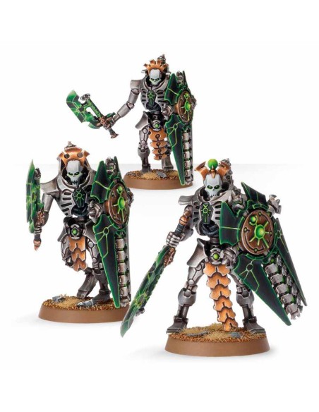 Warhammer 40,000 - Necrones: Pretorianos de la Triarca/Necroguardia (Triarch Praetorians/Lychguard)