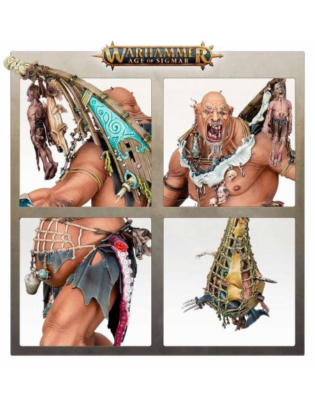 Warhammer Age of Sigmar - Hijos de Behemat: Rey Brodd/Megagargante