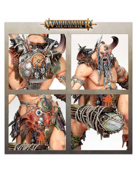 Warhammer Age of Sigmar - Hijos de Behemat: Rey Brodd/Megagargante