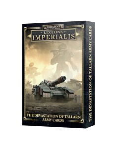 Warhammer: The Horus Heresy – Legions Imperialis: The Devastation of Tallarn Army Cards (INGLÉS)