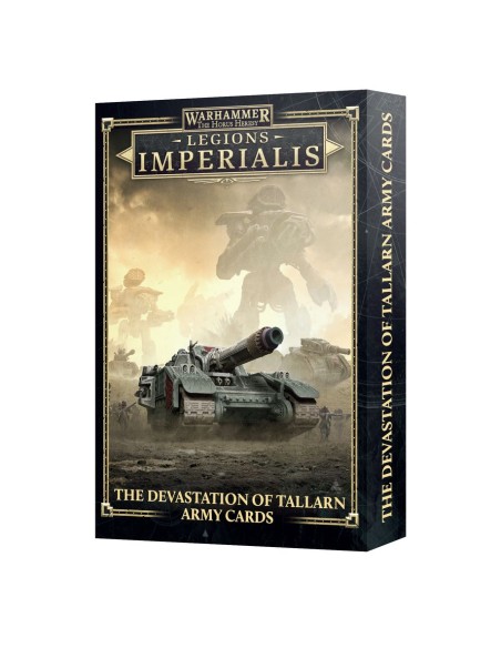 Warhammer: The Horus Heresy – Legions Imperialis: The Devastation of Tallarn Army Cards (INGLÉS)