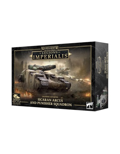 Warhammer: The Horus Heresy – Legions Imperialis: Sicaran Arcus or Punisher Squadron