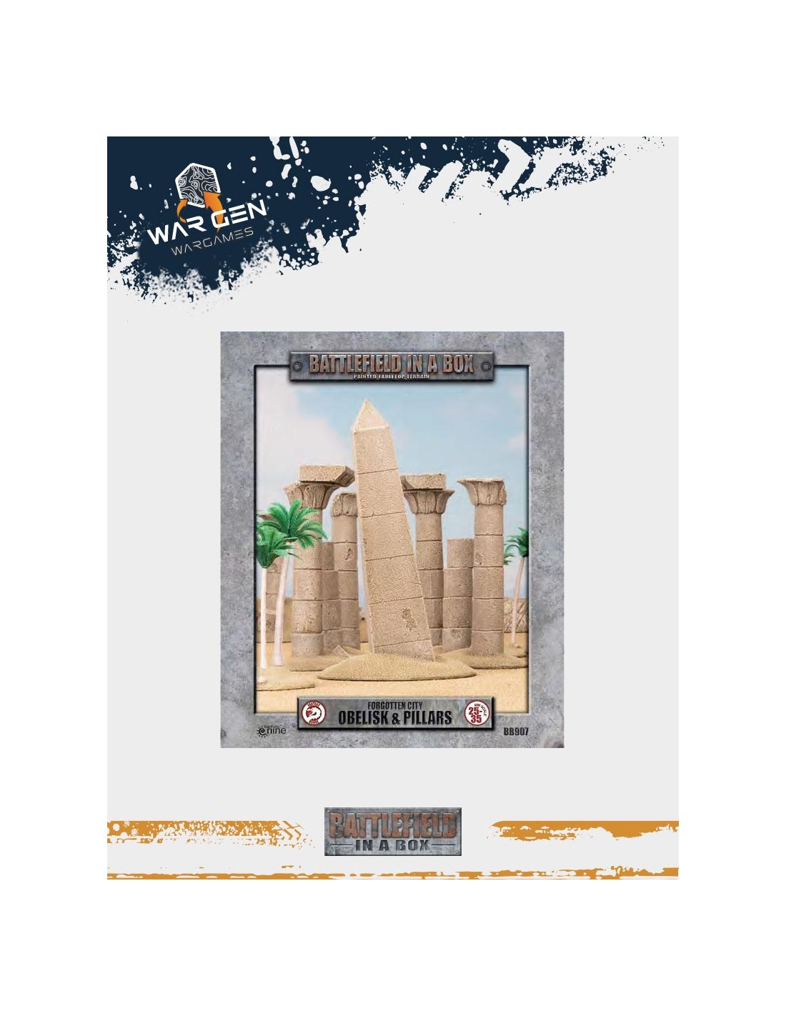 Details about   Battlefield in a Box: Forgotten City 30mm x1 Lost Temple BB901 