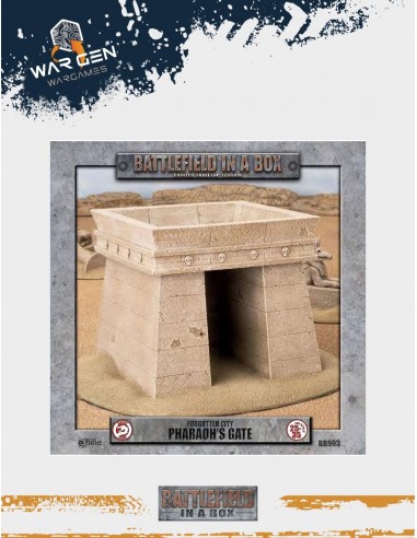 Battlefield in a box - Forgotten City - Pharaoh’s Gate (Prepintado)