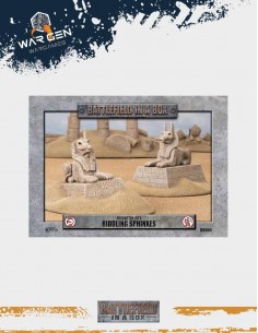 Battlefield in a box - Forgotten City - Riddling Sphinxes (Prepainted)