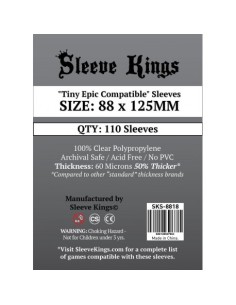 Sleeve Kings Tiny Epic Compatible Sleeves (88x125mm)