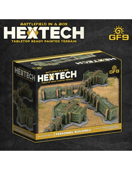 Hextech: Dropbase Delta Personnel Buildings (x10)