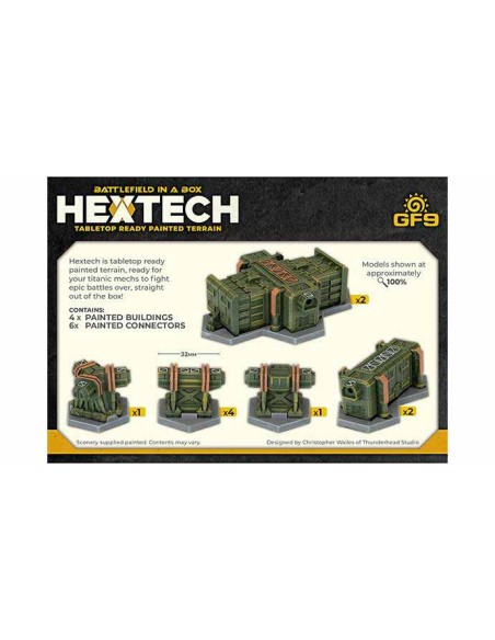 Hextech: Dropbase Delta Personnel Buildings (x10)