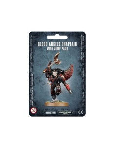 Warhammer 40,000 - Ángeles Sangrientos: Blood Angels Chaplain con propulsor de salto