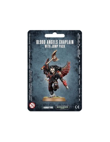 Warhammer 40,000 - Blood Angels: Blood Angels Chaplain With Jump Pack