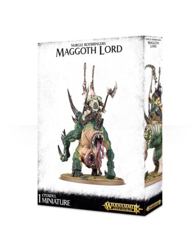 Warhammer Age of Sigmar - Agusanados de Nurgle: Maggoth Lord (Bloab Rotspawned/Morbidex Twiceborn/Orghotts Daemonspew)