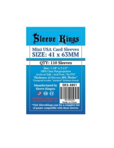 Sleeve Kings Mini USA Card Sleeves (41x63mm)