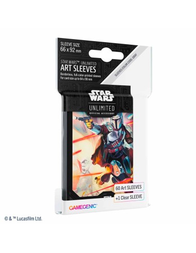 Star Wars: Unlimited - Art Sleeves Space Mandalorian