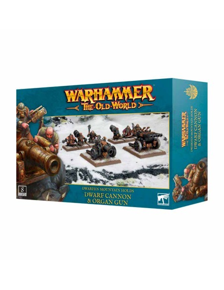 Warhammer: The Old World – Dwarfen Mountain Holds: Dwarf Cannon & Organ Gun