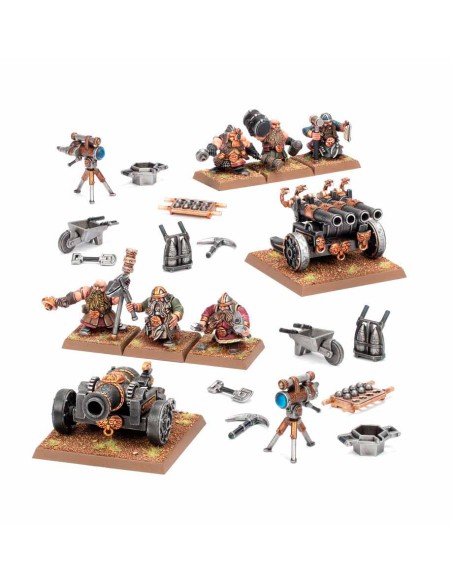 Warhammer: The Old World – Dwarfen Mountain Holds: Dwarf Cannon & Organ Gun