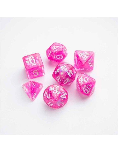 Gamegenic - Raspberry RPG Dice Set (7pcs)