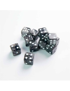 Gamegenic - Moon D6 Dice Set 16 mm (12 dados) 2