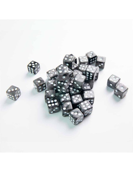 Gamegenic - Moon D6 Dice Set 12 mm (36 dados)