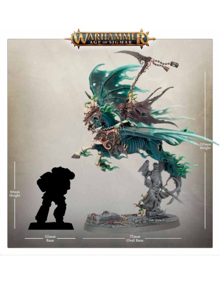 Warhammer Age of Sigmar - Nighthaunt: Reikenor the Grimhailer