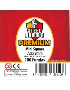 Steel Armour - Fundas Square Mini 100 (72x72mm)