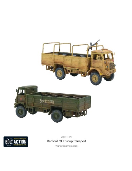 Bolt Action - Bedford QLT Troop Transport