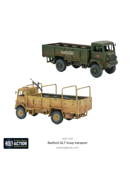 Bolt Action - Bedford QLT Troop Transport