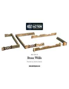 Warlord Games - Stone Walls plastic boxed set 2