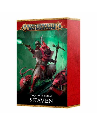 Warhammer Age of Sigmar - Tarjetas de unidad: Skaven