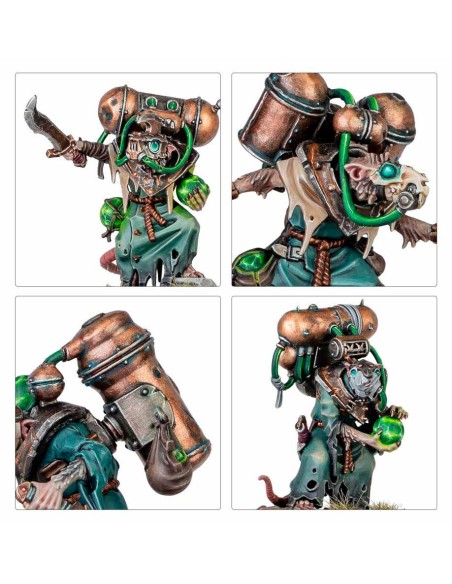 Warhammer Age of Sigmar - Skavens: Acolyte Globadiers