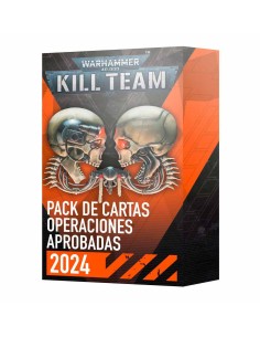 Warhammer 40,000 - Kill Team: Pack de Cartas de Operaciones Aprobadas 2024