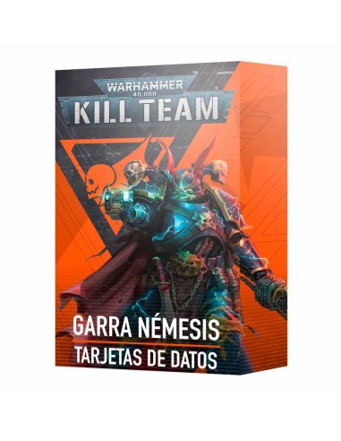 Warhammer 40,000 - Kill Team: Nemesis Claw – Datacards (SPANISH)