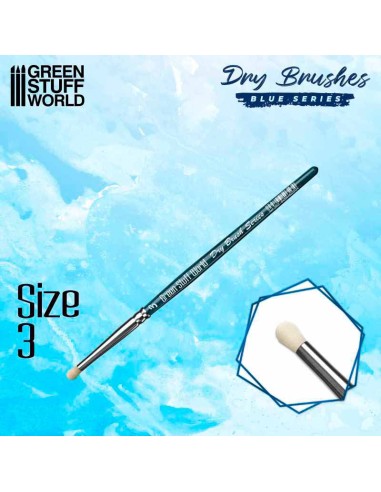 Green Stuff World - BLUE SERIES Dry Brush - Size 3