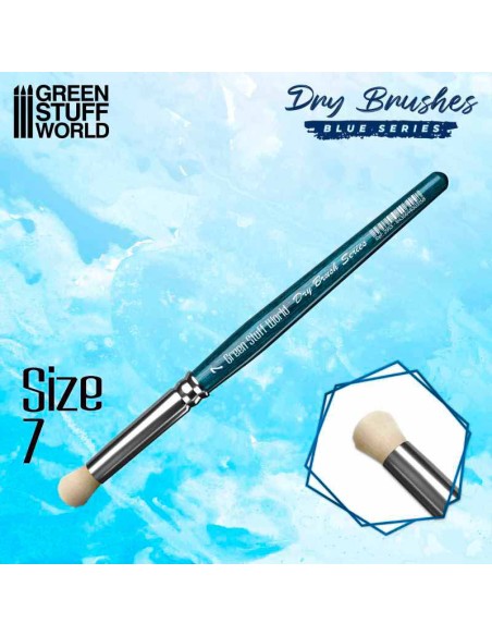 Green Stuff World - BLUE SERIES Dry Brush - Size 7