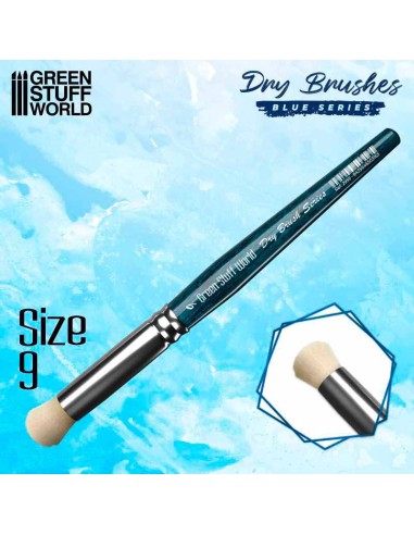 Green Stuff World - BLUE SERIES Dry Brush - Size 9